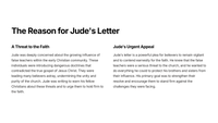 Jude 1 -The Letter of Jude: A Timeless Message