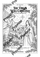The Birth of Jesus — Christmas Coloring Collection 2026 (30 pages -Printable PDF)