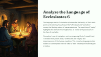 Ecclesiastes 6: A Deeper Look