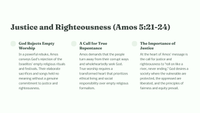 Amos 5 - A Call to Repentance