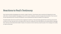 The Life-Changing Story of Paul's Conversion (Acts 26)