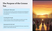 Exodus 30 -The Altar of Incense and the Census Tax