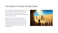 Joshua 6 - The Battle of Jericho: A Divine Conquest