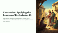 Wisdom and Folly: A Lesson from Ecclesiastes 10