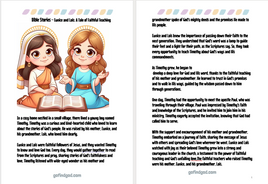Bible Stories - Eunice and Lois: A Tale of Faithful Teaching