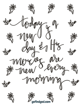 Bible Verse Coloring - Psalm 118 24