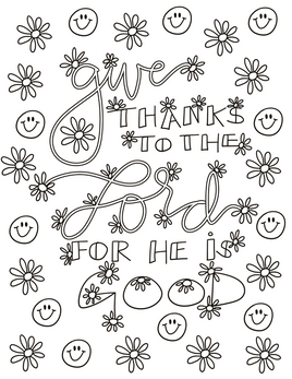 Bible Verse Coloring -  Psalm 118