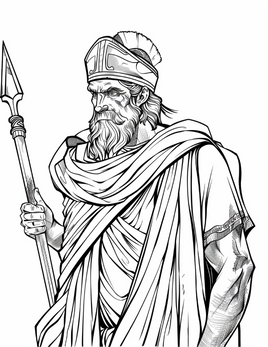Biblical_Warrior_with_Spear_Bible_Coloring