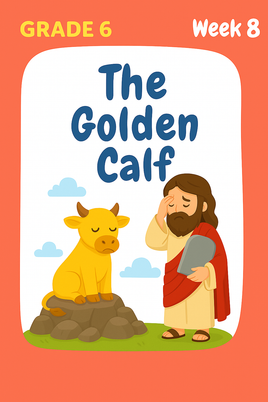 GoFindGod Curriculum - Grade 6-  Term 1 – Week 8 - The Golden Calf