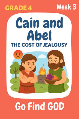 GFG Curriculum- Grade 4 -Term 1 – Week 3 - Cain and Abel – The Cost of Jealousy