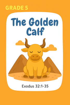 GFG Curriculum- Grade 5 -Term 1 – Week 6 - The Golden Calf