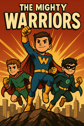 GFG Kids Stories & Coloring - The Mighty Warriors Book 1 - The Calling of Heroes