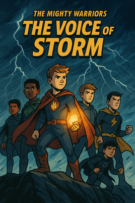 GFG Kids Stories & Coloring - The Mighty Warriors Book 5 - The Voice of a Storm