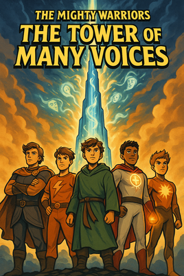 GFG Kids Stories & Coloring - The Mighty Warriors Book 7 The Tower of Many Voices