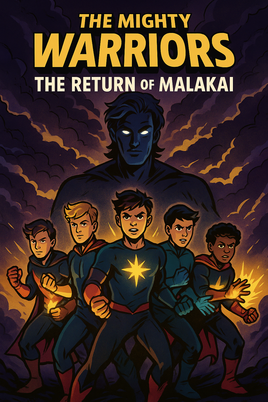 GFG Kids Stories & Coloring - The Mighty Warriors Book 10 The Return of Malakai