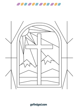 Coloring - Stained Glass Window