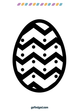 Easter Coloring - Zig Spot Egg