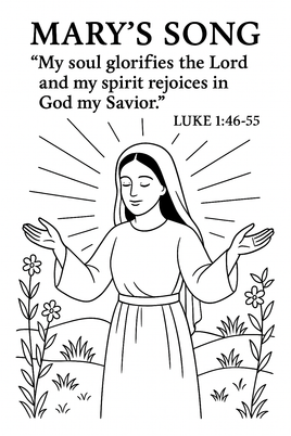 GFG Christmas Coloring -  Luke 1 46 55 A