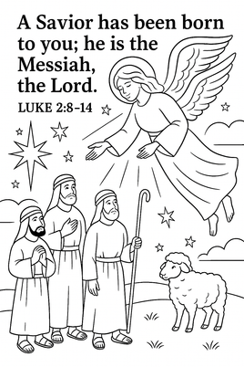 GFG Christmas Coloring - Luke 2 8 14