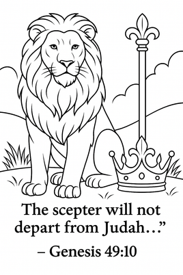 GFG Christmas Coloring - OT -Genesis 49 10 A