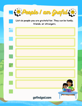 Gratitude Journal for Kids - Gratitude People