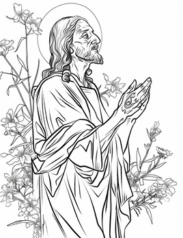 Jesus_genees_die_Lamme_Bybelkleursel