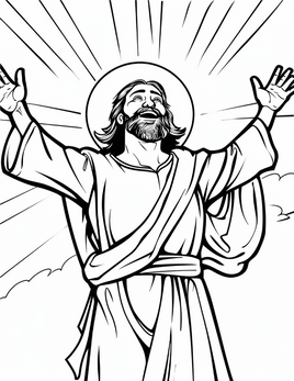 Jesus_Opgestaan_uit_die_dooies_Bybel_Inkleur