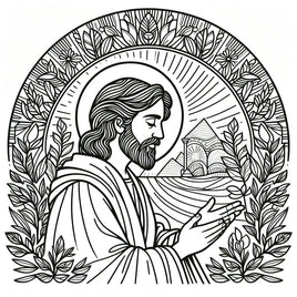 Kid's Colouring - Joseph