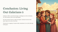 Galatians 5: Living in Freedom