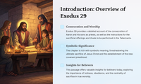 Exodus 29: A Study of Consecration and Worship