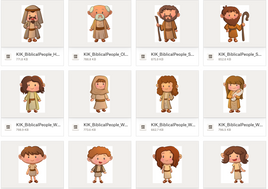 Animated Biblical Characters