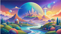 Animated Biblical Digital Landscapes - New Testament (Set 2)