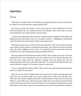 Melody The Story of a Child by Laura Elizabeth Howe Richards