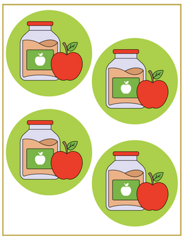 Role-Play - Apple Market Theme - Apple Juice Sign