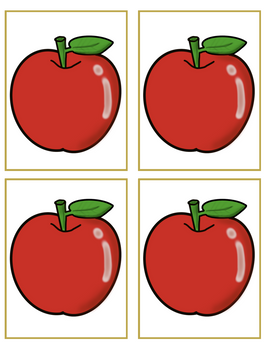 Role-Play - Apple Market Theme - Red Apples