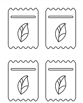Role-Play - Flower Shop - Seed Packets