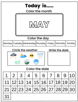 Calender Activities - May
