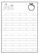 ✏️ A-Z Letter Tracing Practice – Upper &amp; Lowercase Alphabet Worksheets
