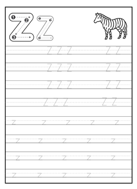 ✏️ A-Z Letter Tracing Practice
