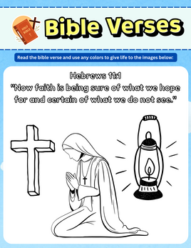 Thankful Hearts  Gratitude Journal -Bible Verse Hebrews 11