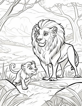 Two_Boys_in_the_Wilderness_Bible_Coloring