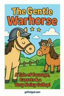 GFG Kids Book Series - The Gentle Warhorse A Tale of Courage, Carrots & a Very Noisy Gallop!