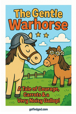 GFG Kids Book Series - The Gentle Warhorse A Tale of Courage, Carrots & a Very Noisy Gallop!