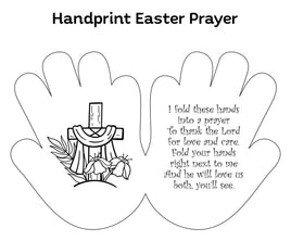 Easter Craft - Handprint Craft